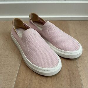 UGG Pink Slip-On Sneakers